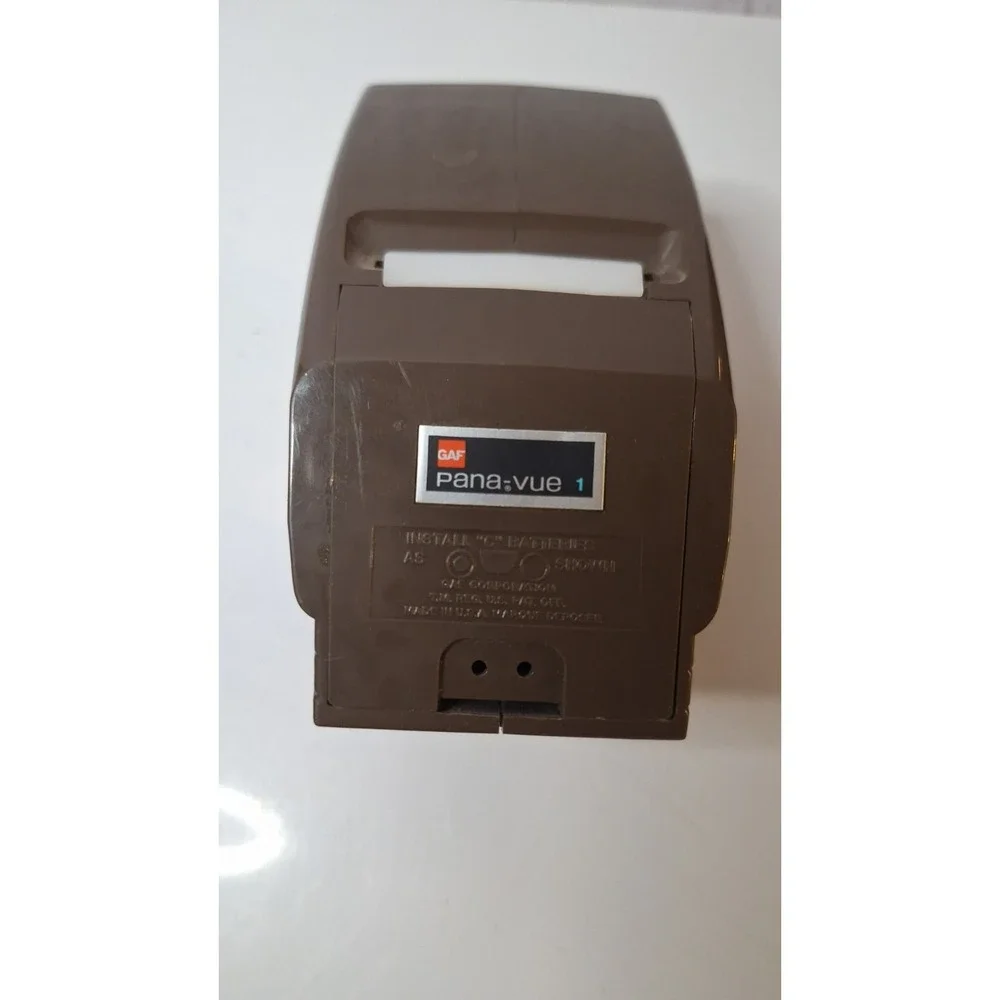 VINTAGE GAF PANA VUE 1 ILLUMINATED 35MM SLIDE VIEWER PHOTO FILM VIEWER